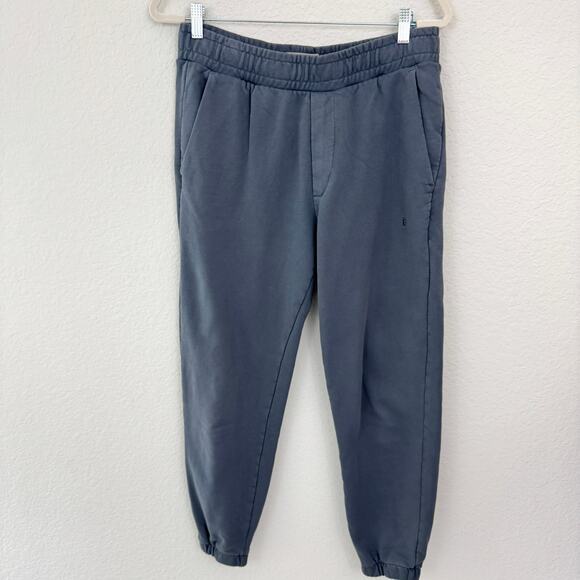 Everlane Mens The Track Pant Jogger Size M Organic Cotton Comfy Athleisure Gray - Picture 1 of 6